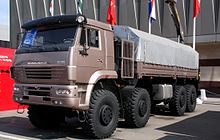 Kamaz (Kamskiy avtomobilny zavod  camion 220px-Kamaz-6560_truck%2C_IDELF-2008