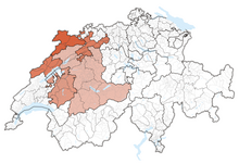 Espace Mittelland plattegrond