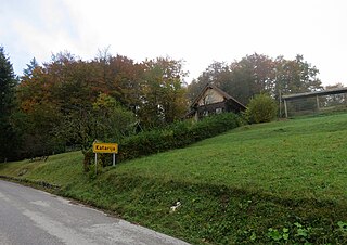 Katarija Place in Upper Carniola, Slovenia