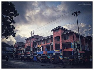 Kattakada Town in Kerala, India