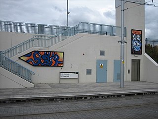 Kilmacud Luas stop Tram stop in Dublin, Ireland