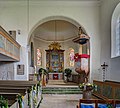 * Nomination Interior of the protestant church St. Michael Kirchahorn --Ermell 05:45, 27 August 2020 (UTC) * Promotion Good quality -- Spurzem 06:28, 27 August 2020 (UTC)