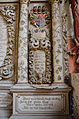 Klosterkirche Rühn Epitaph Domina Sophie Agnes Detail