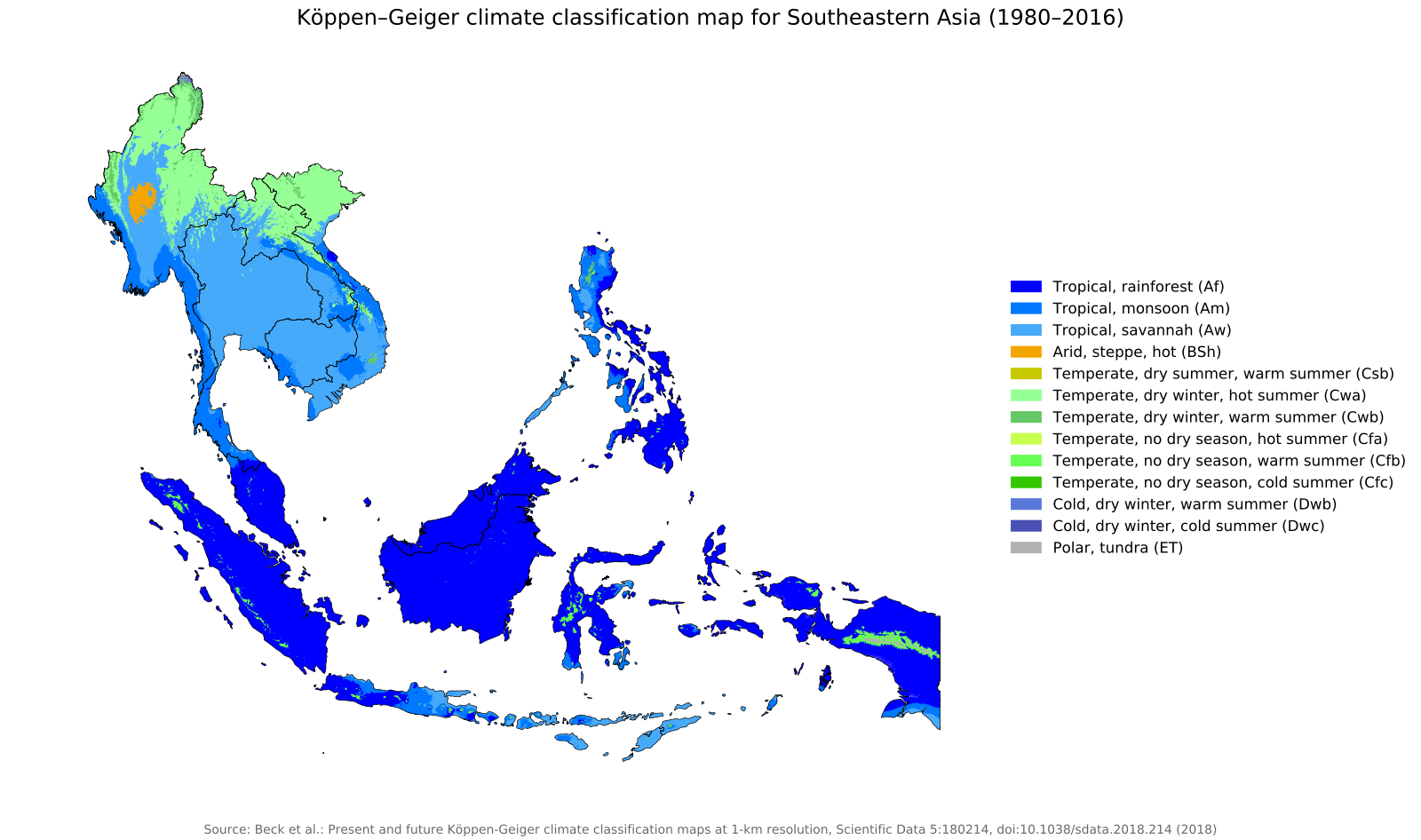 Какой климат в восточной азии. Климатическая карта Юго-Восточной Азии. Карта климата Юго Восточной Азии. Климатическая карта Индонезии. Климат Юго Восточной Азии.