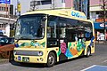 久喜市内循環バス 「まつり」塗装 日野・ポンチョ CNG車