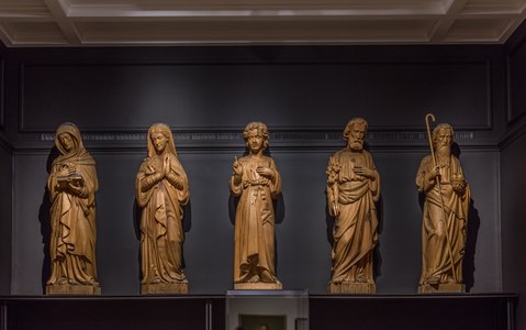 Ensemble sculpté de la Sainte Famille, 1888-1889, Collection Musée national des beaux-arts du Québec.