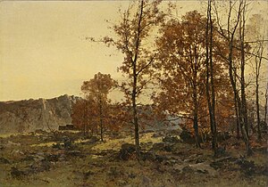 Le Plateau de la Montjoie à Mortain, 1872, Musée d'Orsay