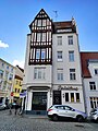 Lübeck, Hüxterstraße 123, Ansicht von der Straße "An der Mauer"