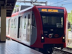 Pang-apat na henerasyong tren, na inilunsad noong 2023. Tinatawag ding LRTA 13000 class.