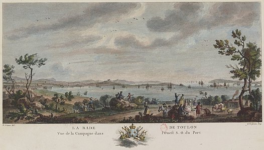 La rade de Toulon.