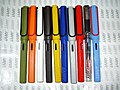 LAMY Safariシリーズ 万年筆のカラーバリエーション