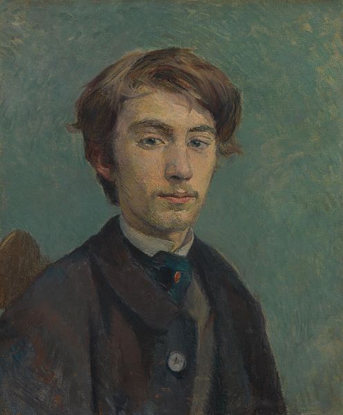 Henri de Toulouse-Lautrec, Portrait of Émile Bernard, 1886, Tate Gallery London