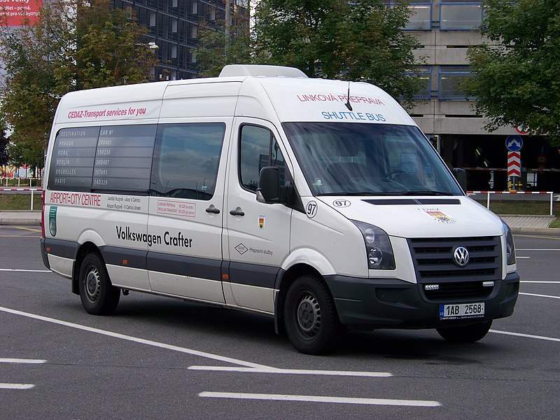 File:Letiště Ruzyně, minibus CEDAZ (02).jpg