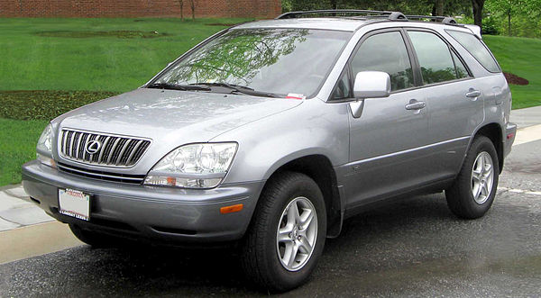 1998 RX 300, first Lexus crossover SUV