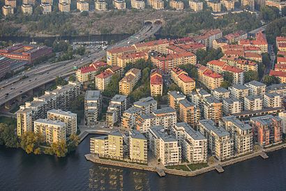 Vägbeskrivningar till Lilla Essingen med kollektivtrafik