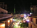 Pogled na Ljoret de Mar noću iz hotela
