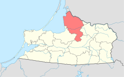 Location of Slavsky District (Kaliningrad Oblast).svg