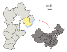 Location of Tangshan Prefecture within Hebei (China).png