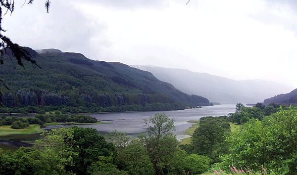 Loch Lubnaig, a reservoir