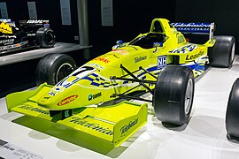La Lola B99/50, du team Astromega, que Fernando Alonso pilotait en Formule 3000 en 2000.