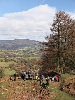 Looking over the Usk Valley - geograph.org.uk - 1765272