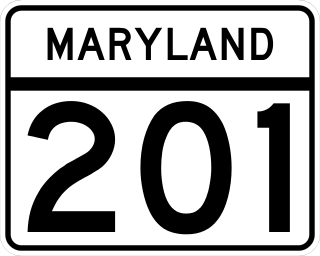 <span class="mw-page-title-main">Maryland Route 201</span> State highway in Prince Georges County, Maryland, United States