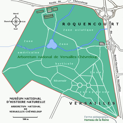 How to get to Arboretum de Chèvreloup with public transit - About the place