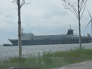 M/S RG 1 i Umeå hamn i juli 2012.