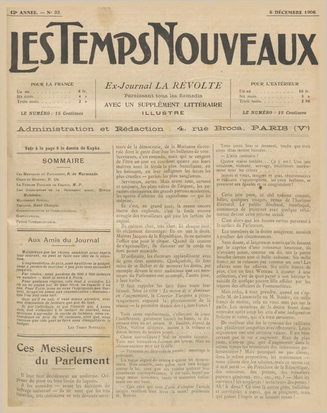 Fichier:Malatesta - Les Anarchistes et le sentiment moral, paru dans les Temps nouveaux, 8 décembre 1906.djvu