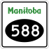 Provincial Road 588 shield