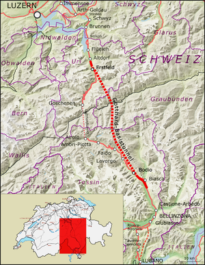 Gotthardi Raudteetunnel