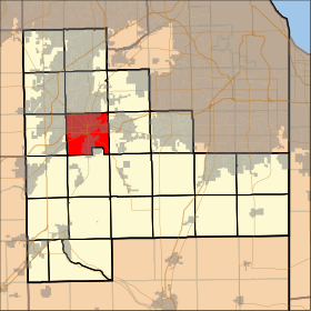 Placering af Joliet Township