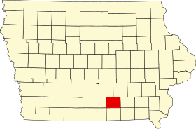 Lage von Monroe County