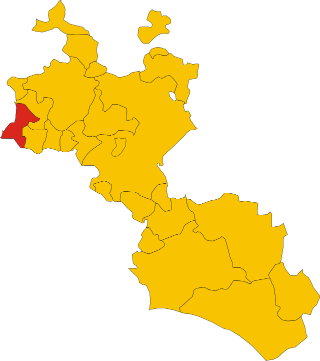 Poziția localității Campofranco