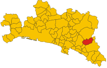 Localisation de Mezzanego
