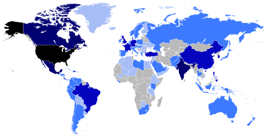 Map of the American Diaspora in the World.svg