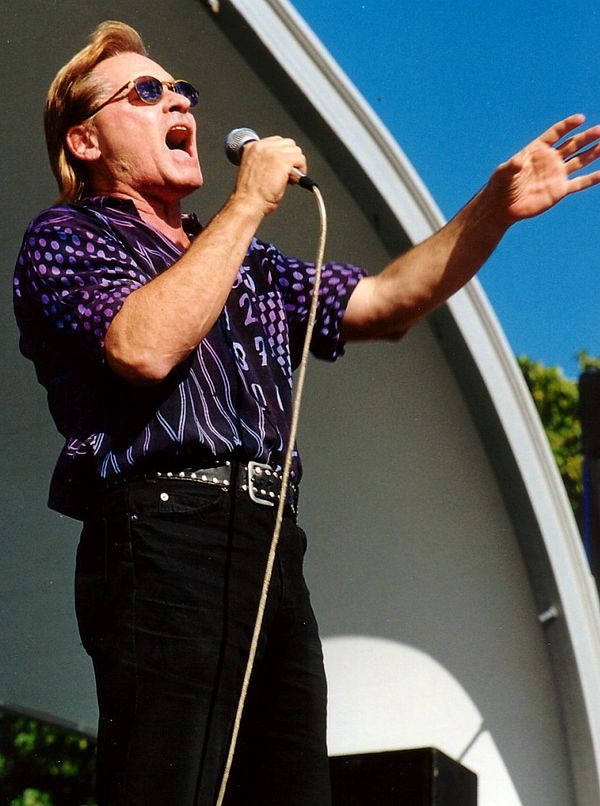 Balin performing at a concert in Hallandale, Florida