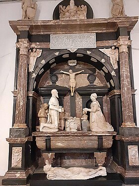 Mausoleum van Jean de Hennin-Liétard en Anne van Bourgondië.