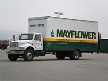 A Mayflower moving truck operated by a local agent in San Jose, California (2008) Mayflower moving truck.JPG