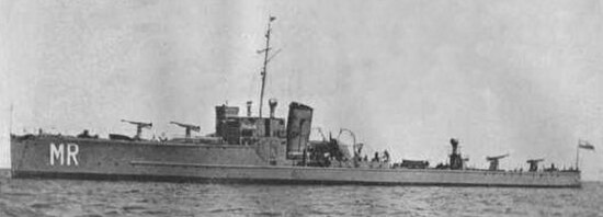 Torpedo boat ORP Mazur, one of the Polish Navy's first ships after World War I