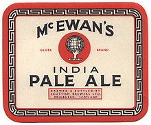 An Edinburgh brewer's IPA label from 2012 McEwan's India Pale Ale label.jpg