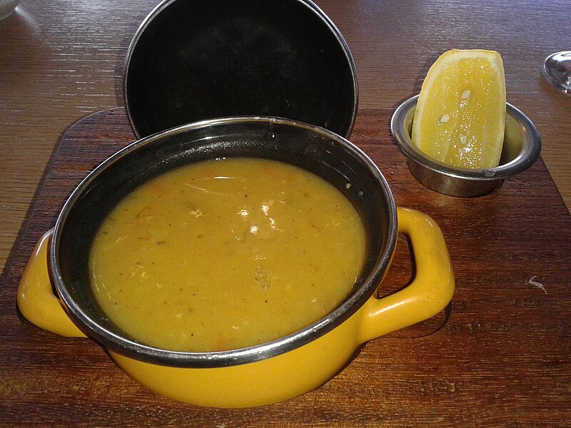 File:Mercimek or Turkish lentil soup.jpg