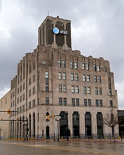 Michigan Bell Bangunan - Saginaw Michigan.jpg