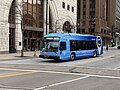 A Milwaukee County Transit System LFSe+ serving the CONNECT 1 BRT line.