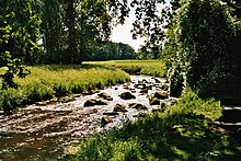 The Mittelradde, one of the rivers in the Hümmling