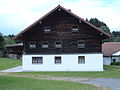 Obergeschoss-Blockbau