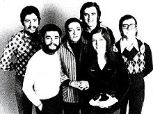 The Group with the original members, "the six historics" in 1973