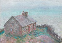 Customs House at Varengeville Monet - The Customs House at Varengeville, 1897.jpg