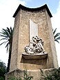 Monumento al Organísta Cabanilles.  Obra del Escultor Leonardo Borrás.