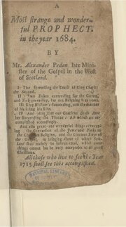 Thumbnail for File:Most strange and wonderful prophecy in the year 1684 (1).pdf